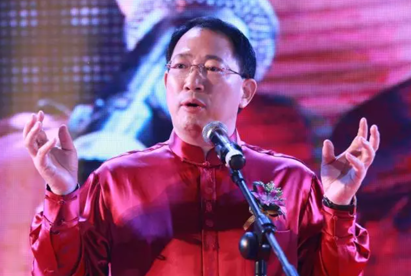 单仁老师集团年度表彰会现场