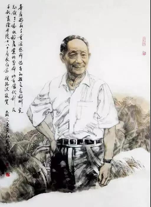 就是一直在幕后默默奉献的杂交水稻之父，袁隆平院士，以及他的研究团队。