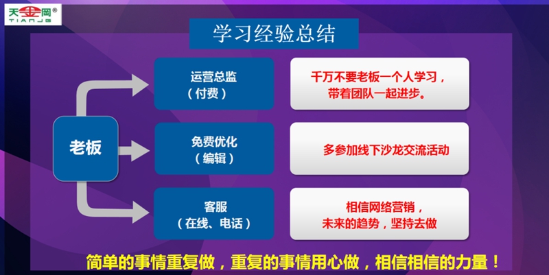 ▲周总的学习经验总结